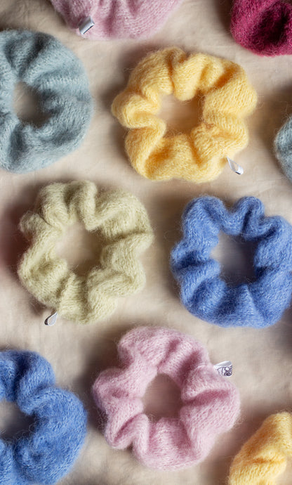 Scrunchie | Alpacawolle gestrickt