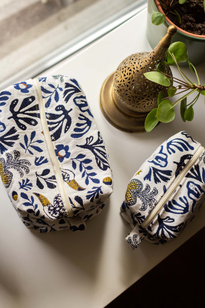 Boxy Kosmetiktasche | Gobelin