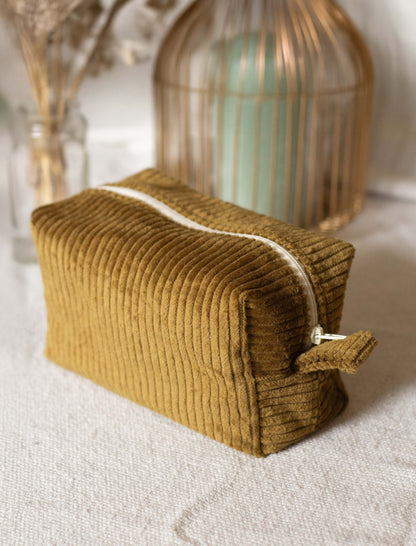Boxy Kosmetiktasche | Winter Cord