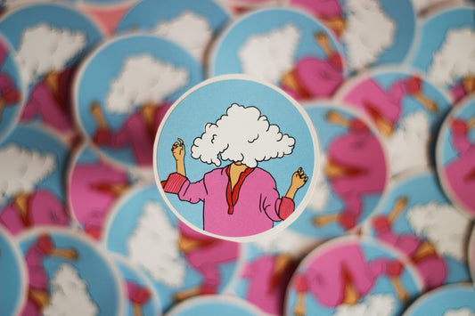 Sticker | Head in the Clouds