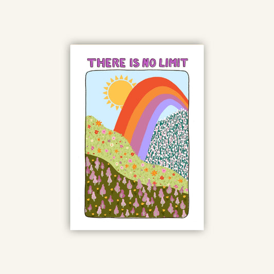 Postkarte | There is no Limit